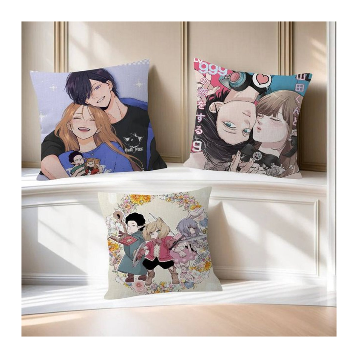 Beast Kingdom Kissenbezug My Love Story With Yamada-kun At Lv999 Maple Design mehrfarbig - Bild 1