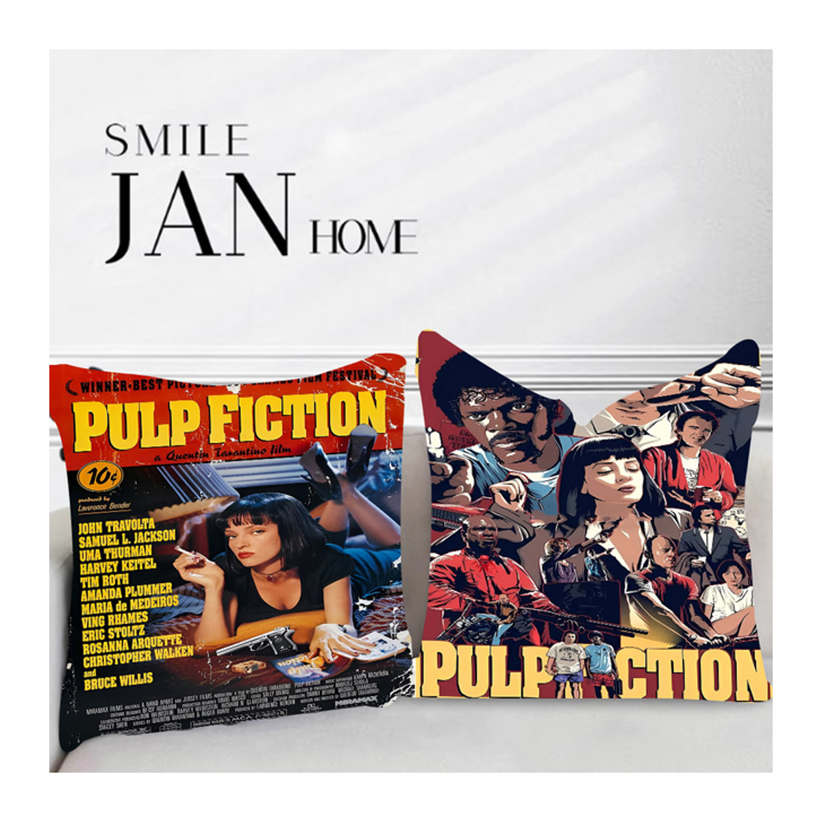 Beast Kingdom Kissenbezug Pulp Fiction mehrfarbig - Bild 1