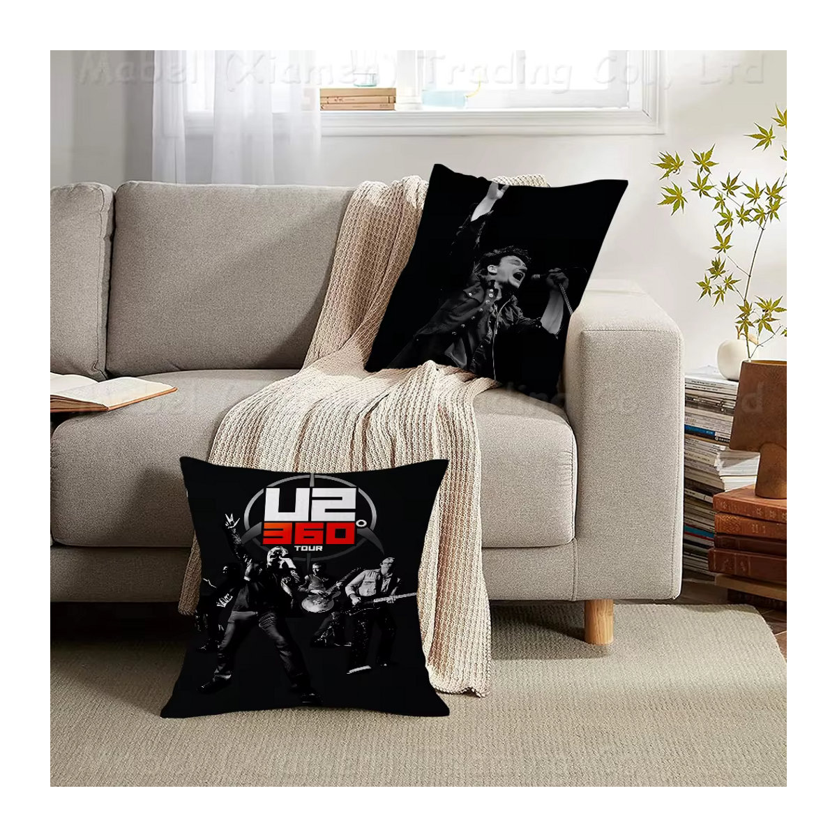 Beast Kingdom Kissenbezug Schwarz für Sofa und Home Office - Bild 2