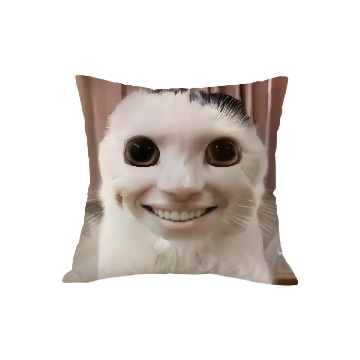 Beast Kingdom Lustiger Katzen Meme Kissenbezug aus Plüsch, Mehrfarbig - Bild 6