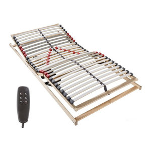 BeCo Lattenrost Superflex elektrisch verstellbar B/T: 100 x 200 cm Natur