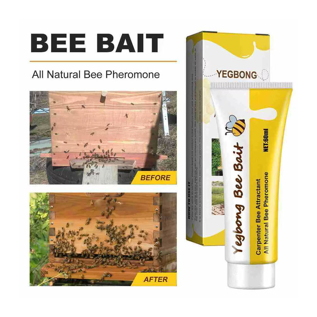 Bee Swarm Commander Locken Köder 60ml für die Bienenzucht und Bienenfalle - Bild 4