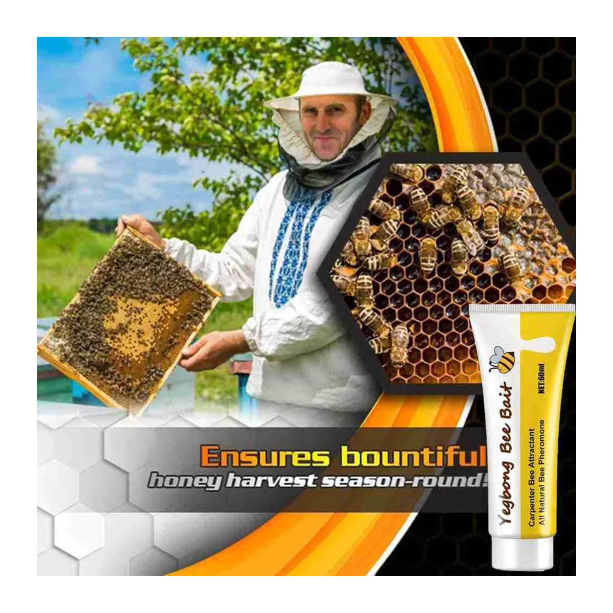 Bee Swarm Commander Locken Köder 60ml für die Bienenzucht und Bienenfalle - Bild 6