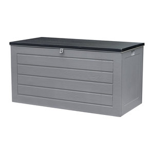 BELLAVISTA - HOME & GARDEN Auflagenbox AIK grau, Volumen 680L, B/H/L: 71 x 75 x 146,5 cm, UV-beständig