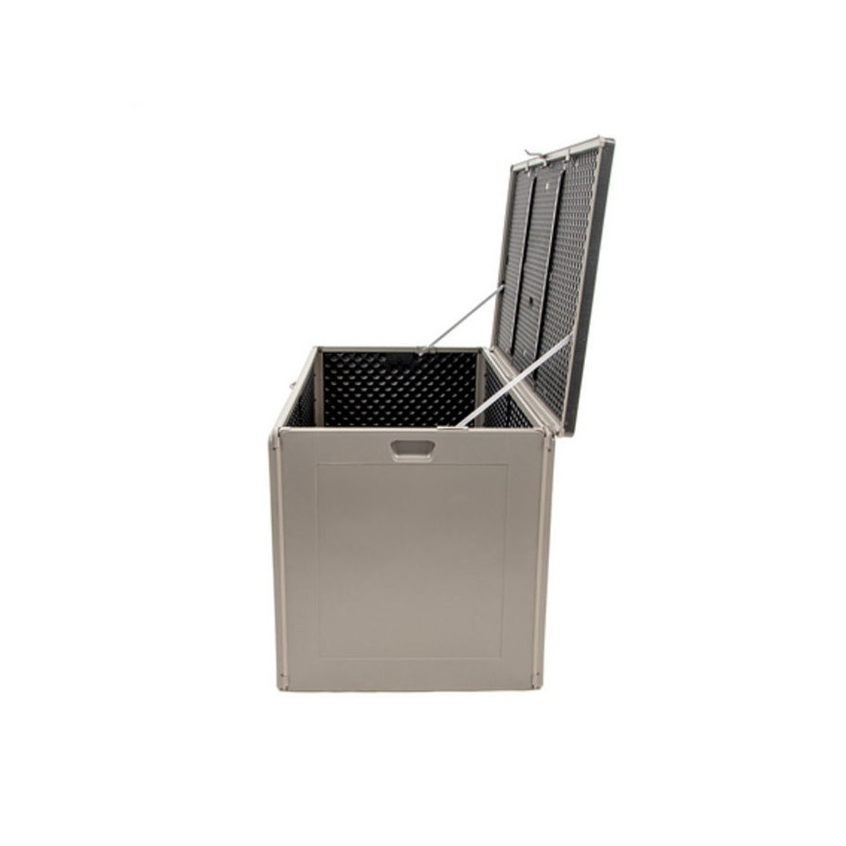 BELLAVISTA - HOME & GARDEN Auflagenbox AIK grau, Volumen 680L, B/H/L: 71 x 75 x 146,5 cm, UV-beständig - Bild 4