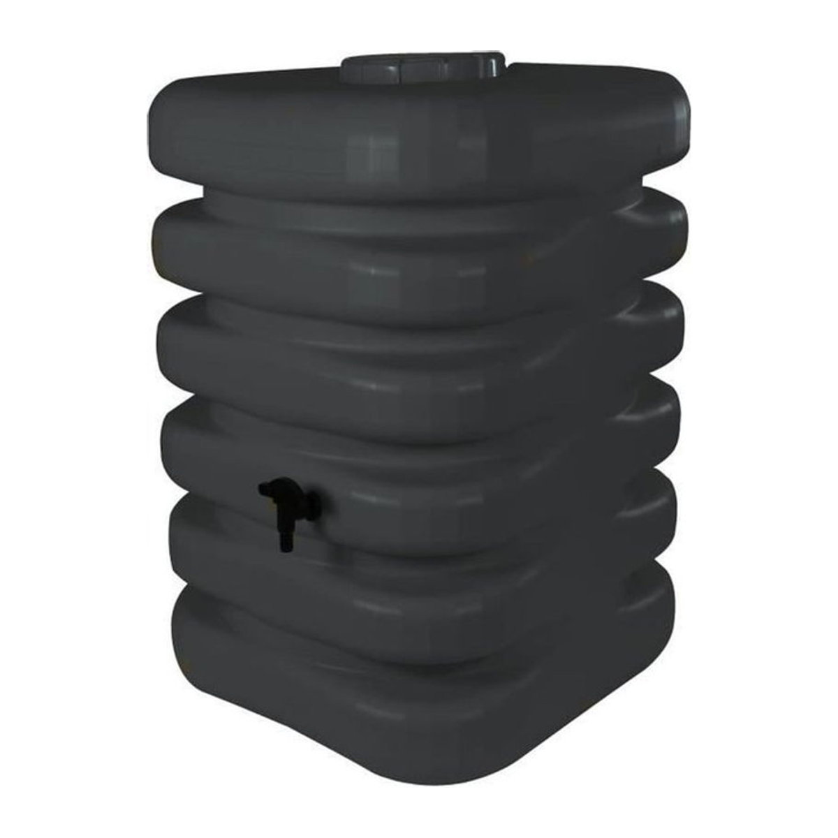BELLI Wasserauffangbehälter Kubisch 350 Liter Anthrazit - Bild 1