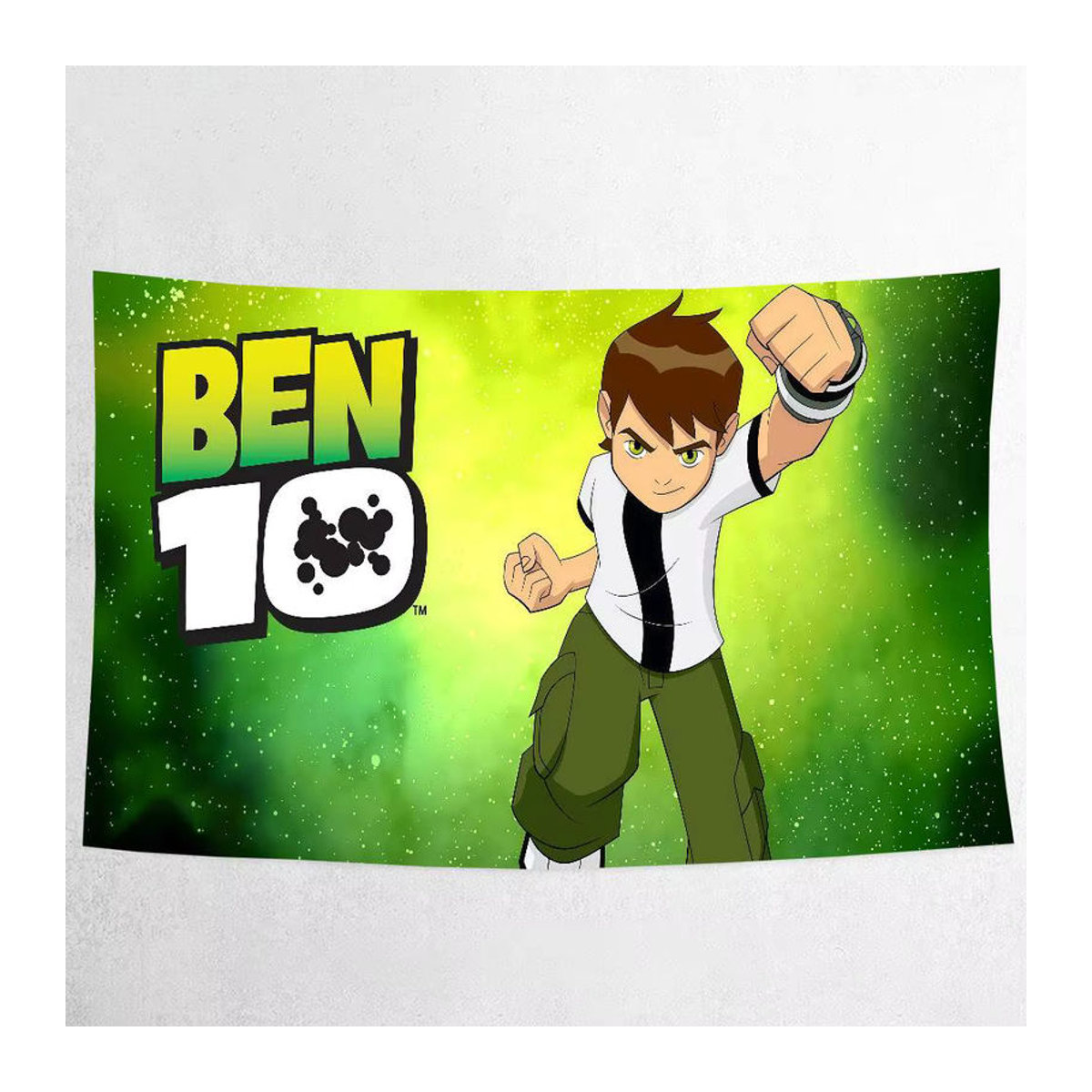 Ben 10 Fotohintergrund für Kindergeburtstage in Mehrfarbig - Bild 7