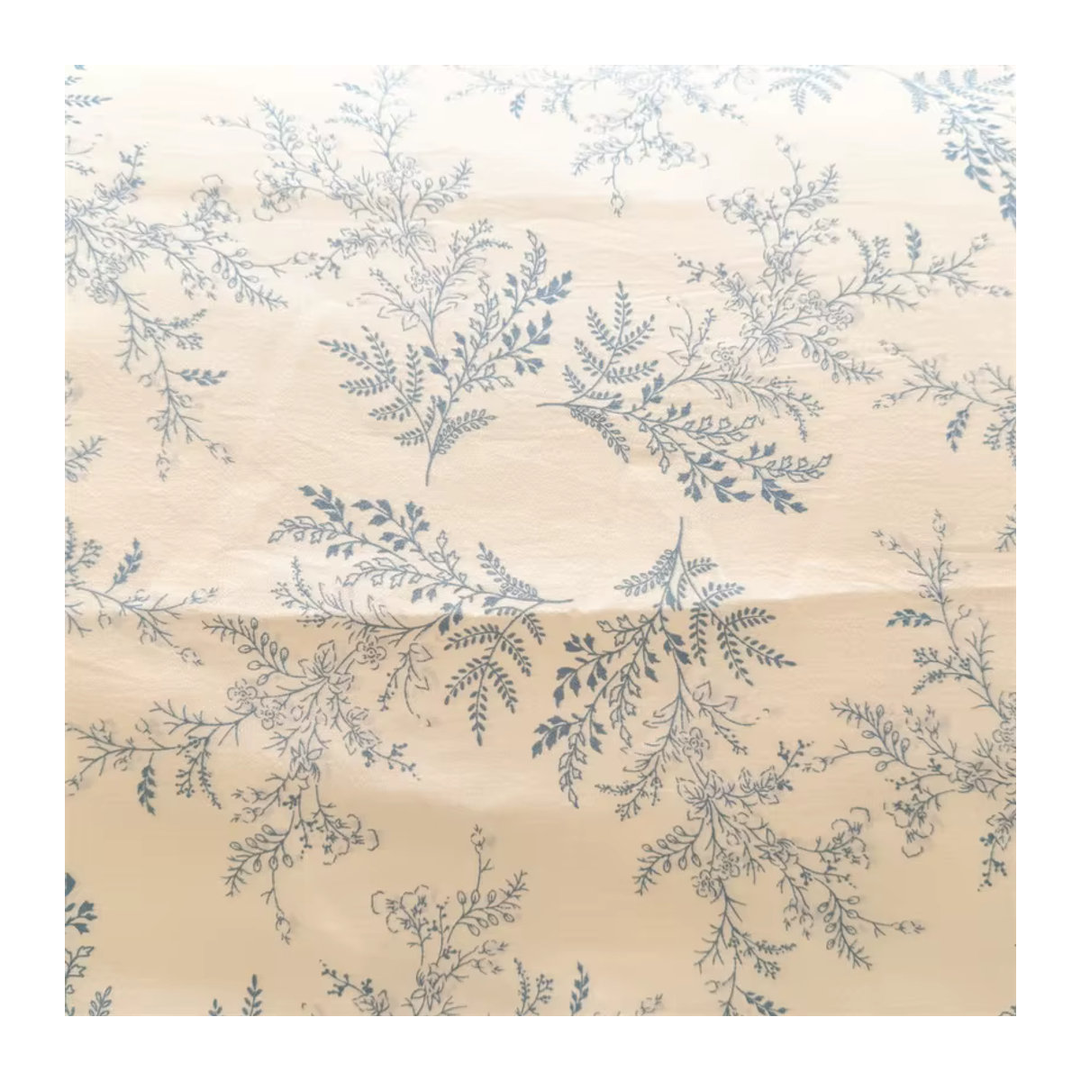 Bensonjoy Bettbezug-Set aus gewaschener Baumwolle im Blumenstil, Farbe: Weiß, B/H: 240 x 220 cm - Bild 4