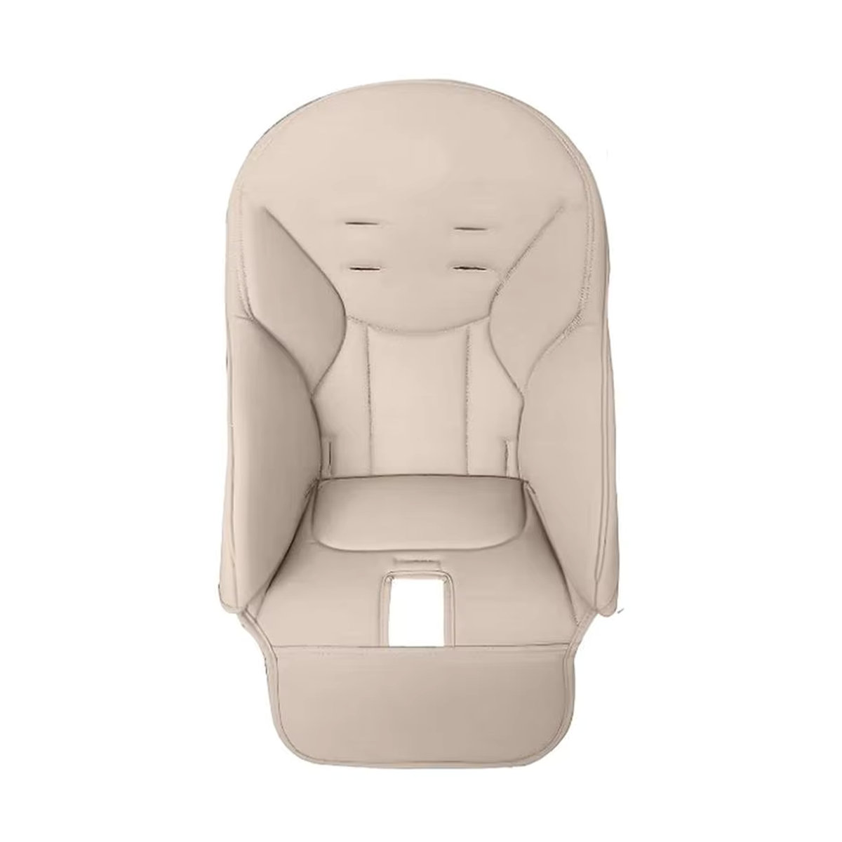 Bequemes Sitzpolster und Rückenlehnenkissen für Baby-Hochstühle in Blau und Beige - Bild 2