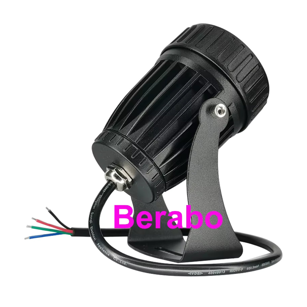 Berabo RGB LED Wegeleuchte mit externer Steuerung, 20W COB Gartenlampe, Schwarz, Wasserdicht für Außenbereich - Bild 4