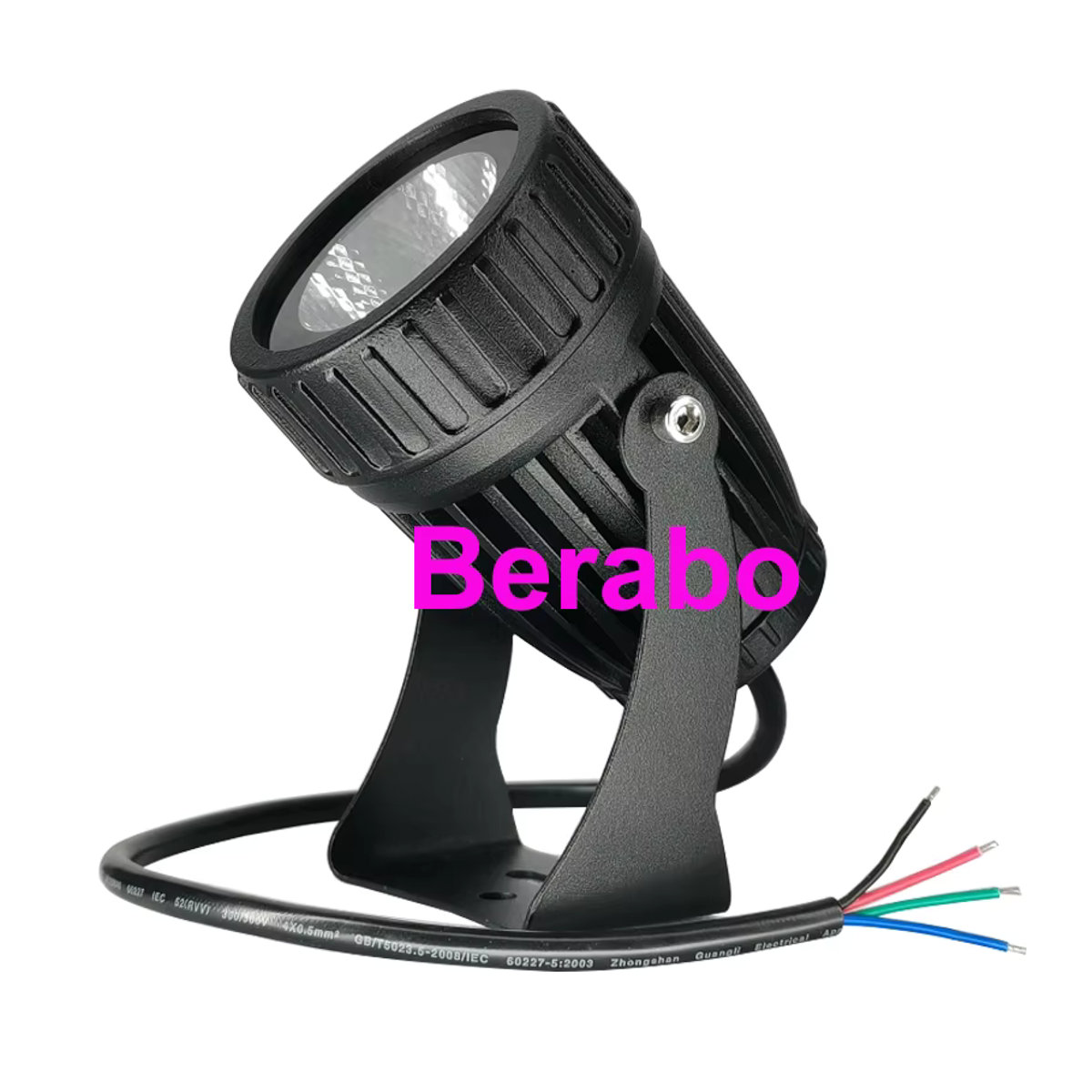Berabo RGB LED Wegeleuchte mit externer Steuerung, 20W COB Gartenlampe, Schwarz, Wasserdicht für Außenbereich - Bild 6