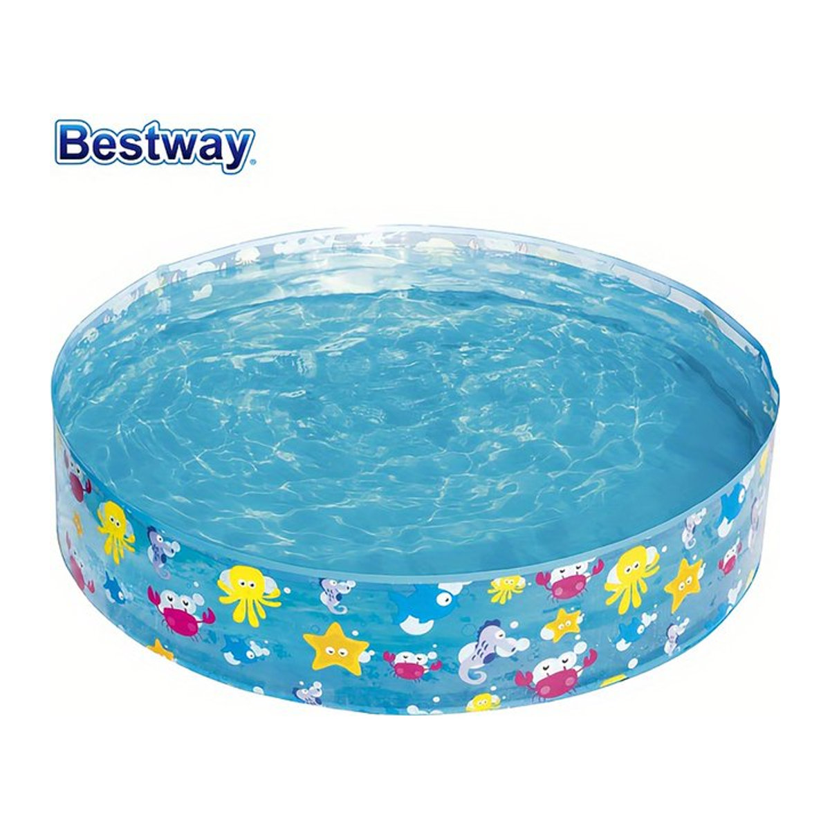 Bestway 55028 Aufblasbares Schwimmbecken für den Garten und Hinterhof - Bild 1