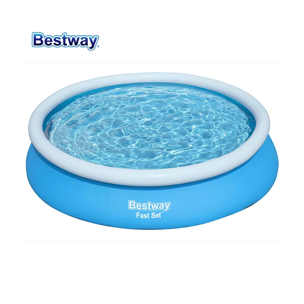 Bestway Fast Set Trapez-Pool-Kit mit Filterpumpe, Farbe: Blau, B: 3,66 m, H: 76 cm - Bild 2