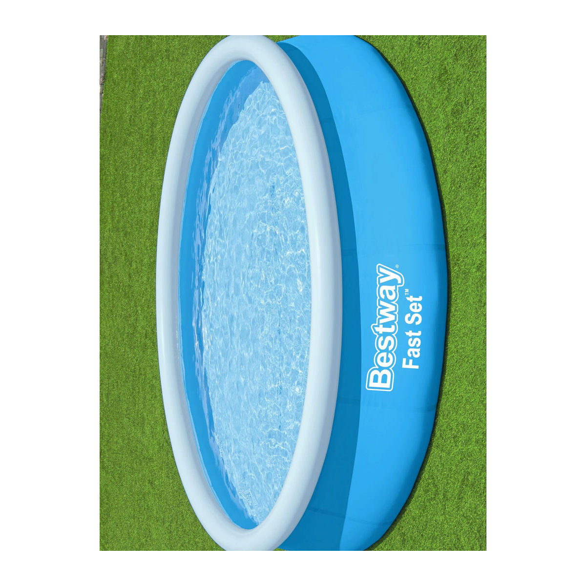Bestway Fast Set Trapez-Pool-Kit mit Filterpumpe, Farbe: Blau, B: 3,66 m, H: 76 cm - Bild 4