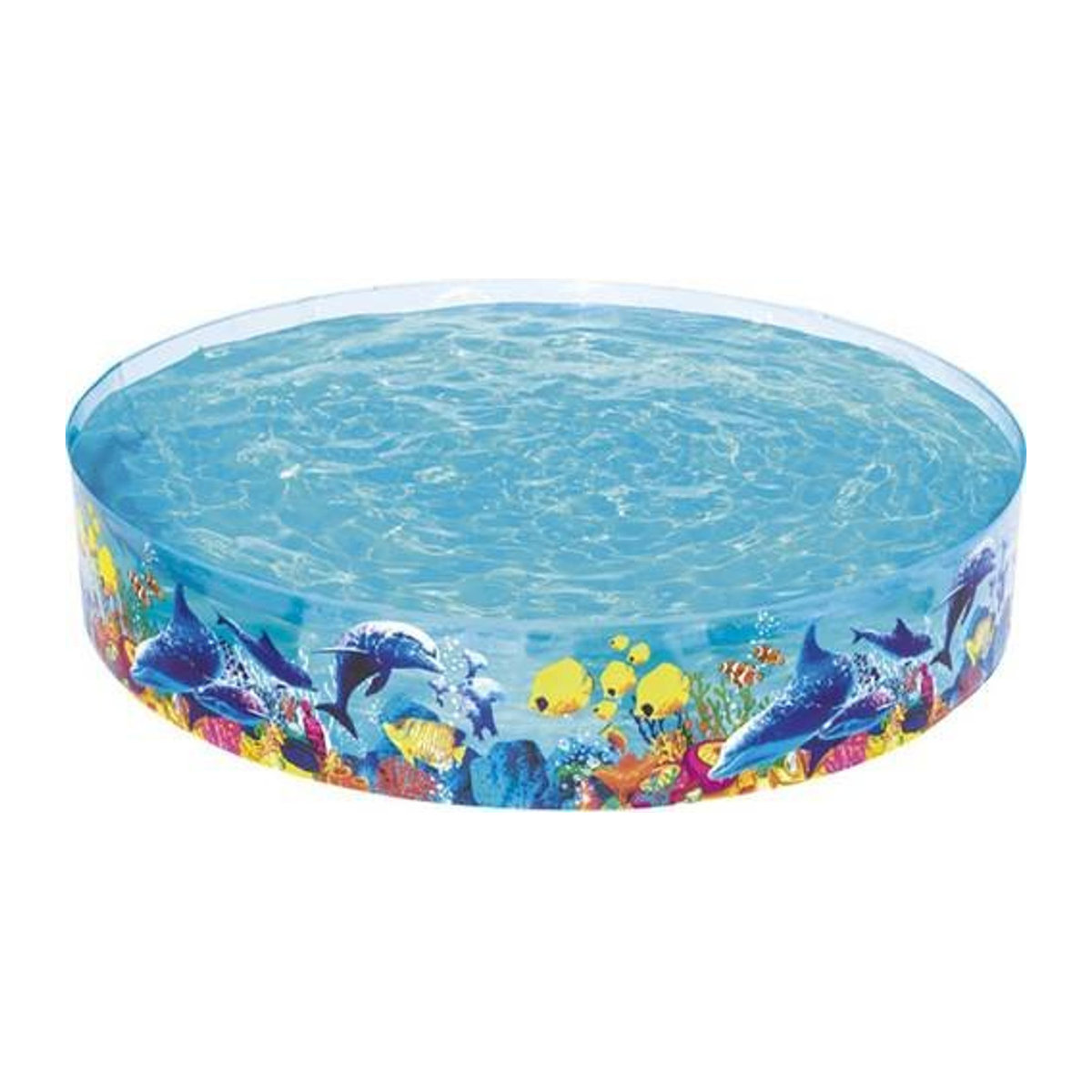 Bestway Fill 'N Fun Odyssey Planschbecken in Bunt aus Kunststoff, Durchmesser: 244 cm, Höhe: 46 cm - Bild 1