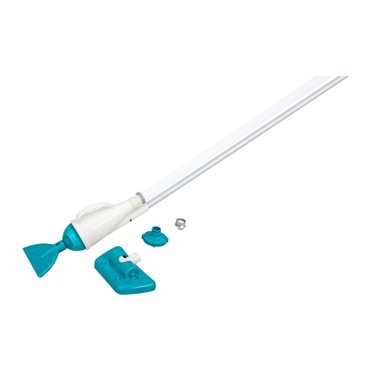 Bestway Poolboden-Staubsauger aus Aluminium für Pools bis 457 cm Durchmesser - Bild 1