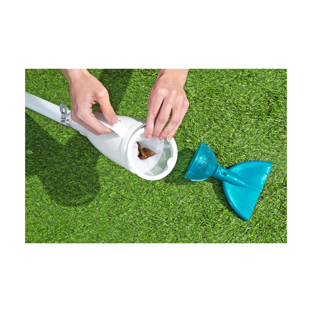 Bestway Poolboden-Staubsauger aus Aluminium für Pools bis 457 cm Durchmesser - Bild 3