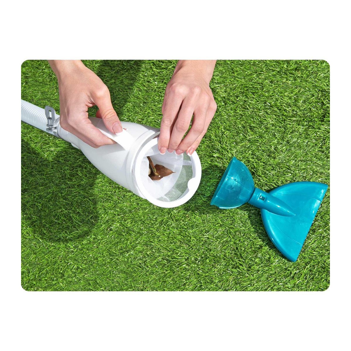Bestway Poolboden-Staubsauger aus Aluminium für Pools bis 457 cm Durchmesser - Bild 4