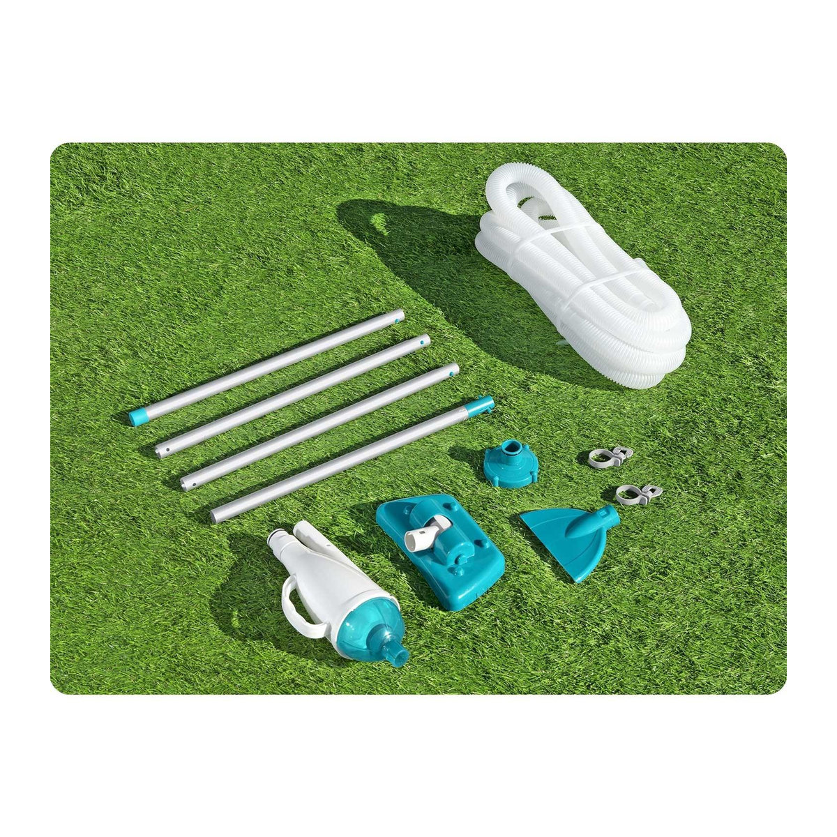 Bestway Poolboden-Staubsauger aus Aluminium für Pools bis 457 cm Durchmesser - Bild 6