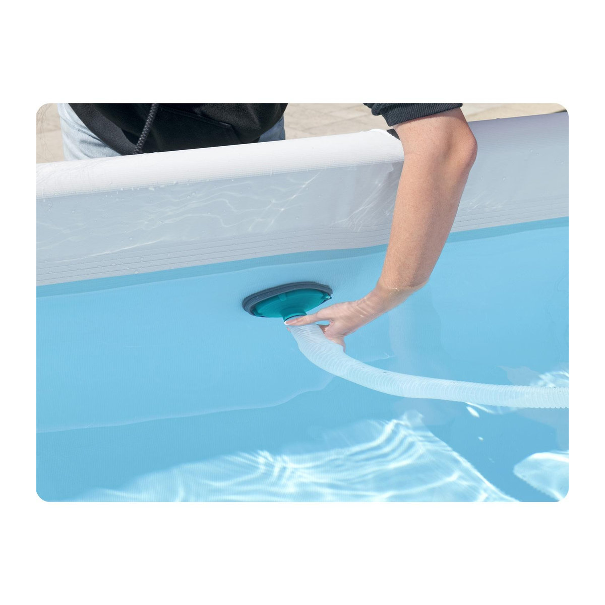 Bestway Poolboden-Staubsauger aus Aluminium für Pools bis 457 cm Durchmesser - Bild 7