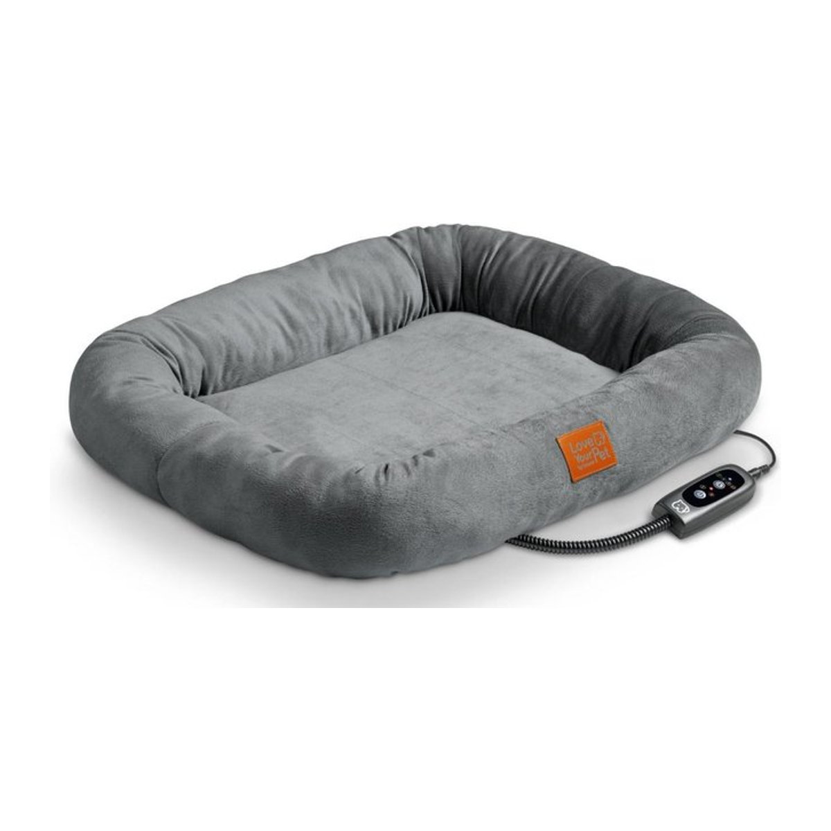 Beurer PP 250 Kira Wärmebett in Grau mit Mikrofaser-Bezug, 2 Temperaturstufen und 4 Timer-Stufen - Bild 1