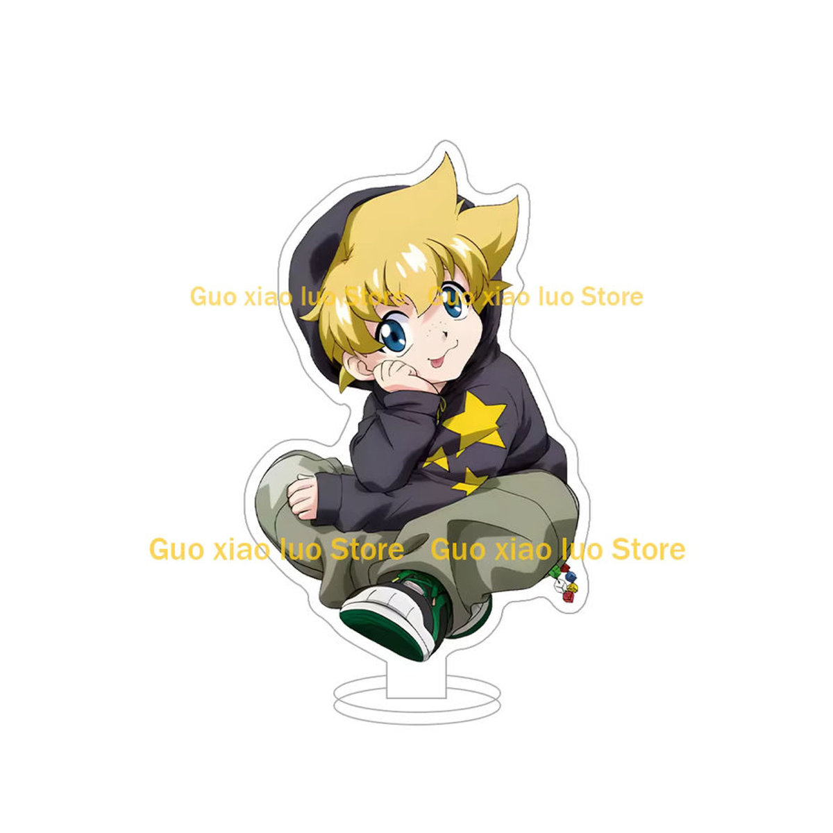 Beyblade G Revolution Chibi Anime-Figur als Mini-Acryl-Ständer Schreibtisch-Dekoration, mehrfarbig - Bild 2