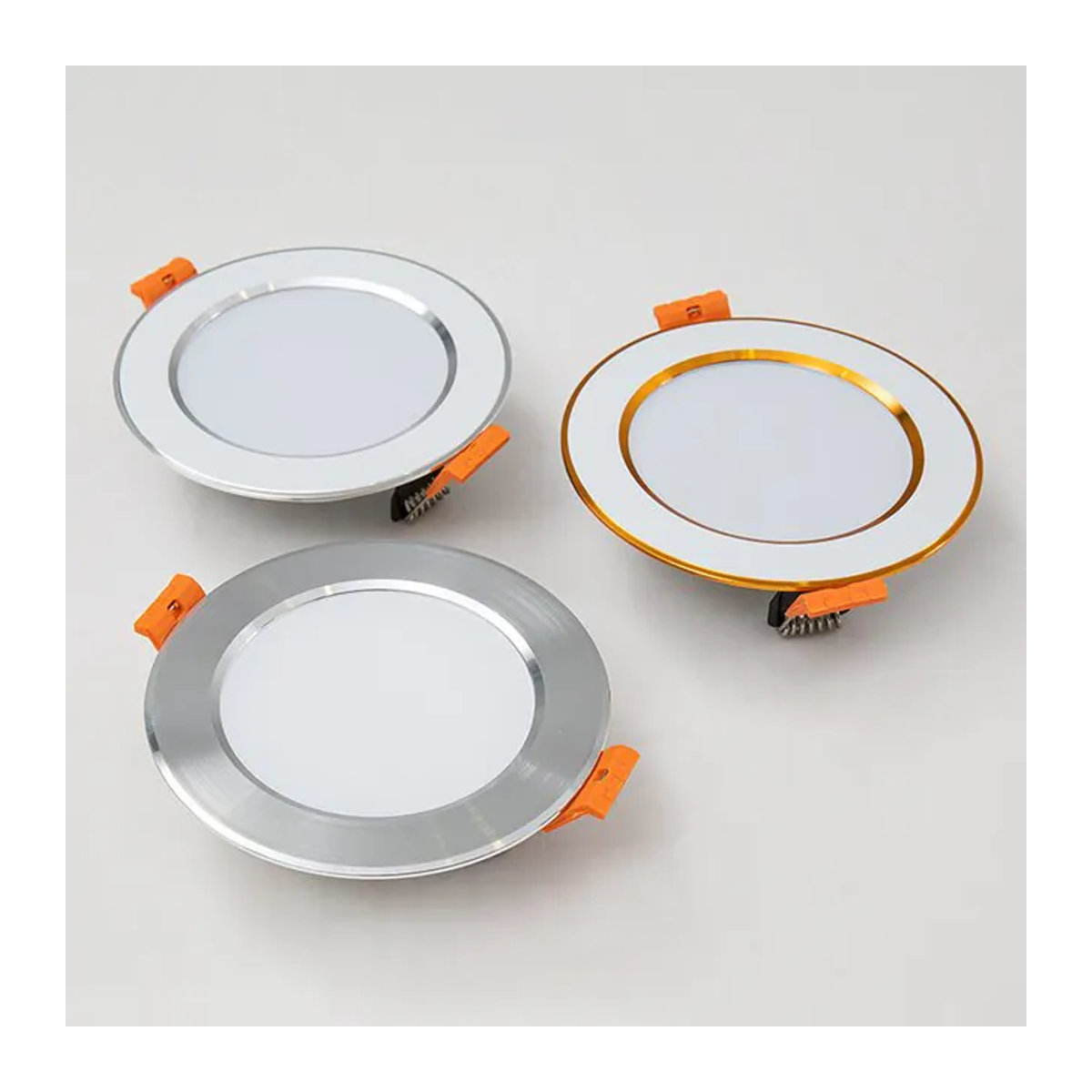 BHomify 10er Set LED Einbaustrahler Weiß mit 3-Farben-Dimmung und dimmbarer Funktion - Bild 1