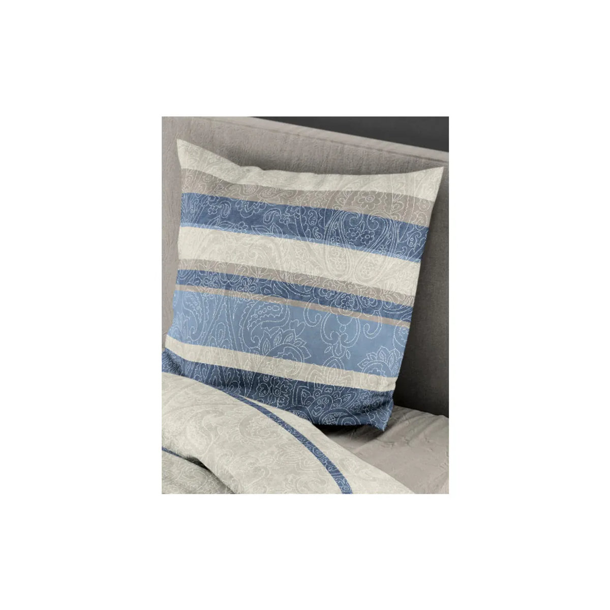 Bierbaum Biber Bettwäsche Set 6908 Blau B/H: 155 x 220 cm - Bild 3