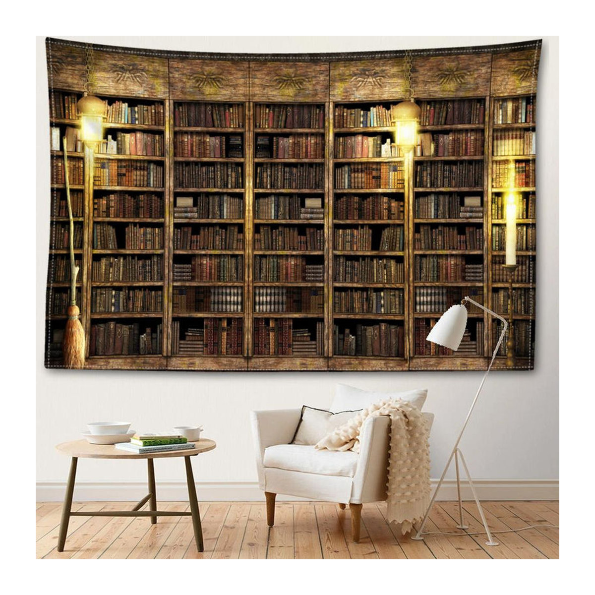 Binchi Outdoor Equipment Wandbehang Abstrakt Bohemian Design Mehrfarbig B/H: 95 x 73 cm - Bild 3