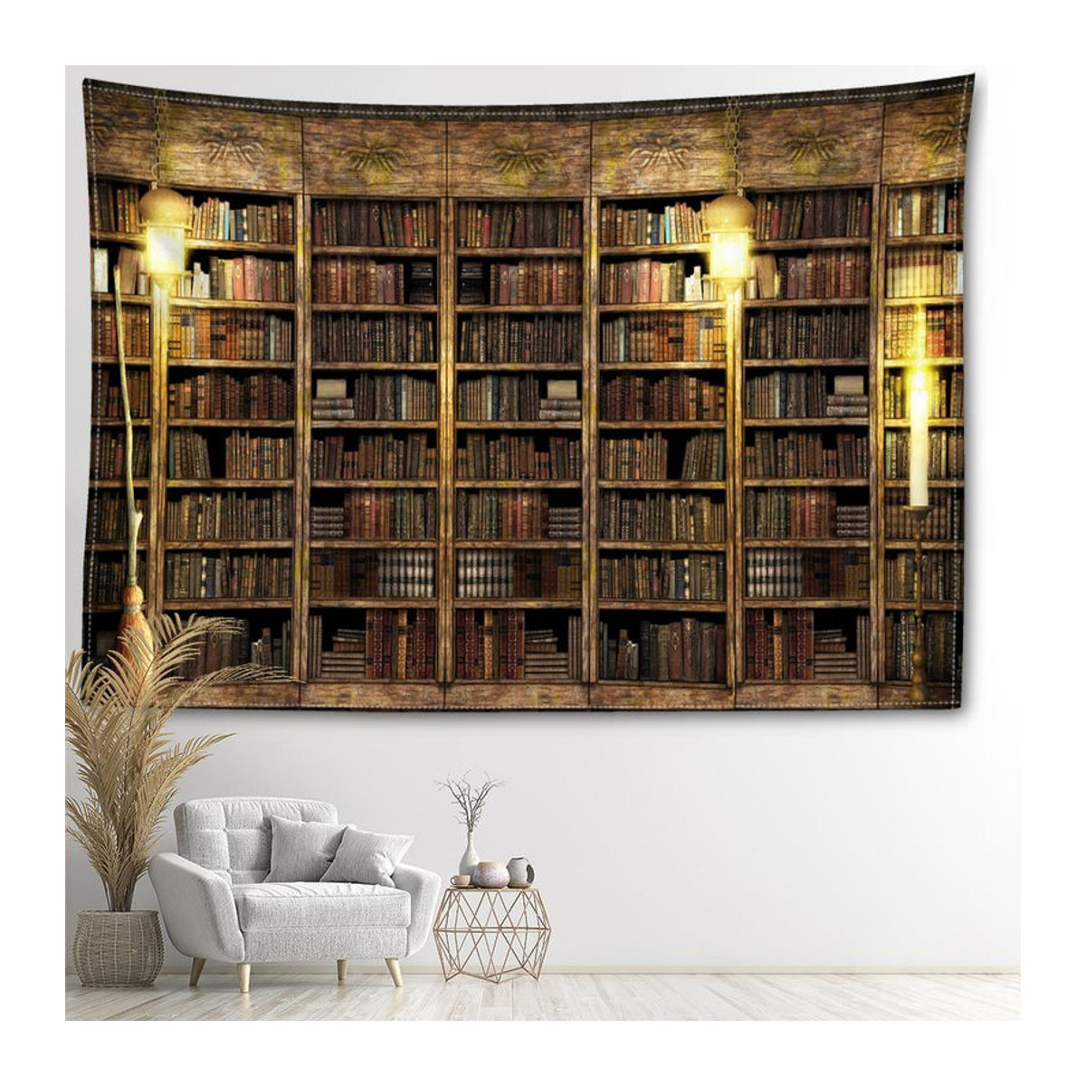 Binchi Outdoor Equipment Wandbehang Abstrakt Bohemian Design Mehrfarbig B/H: 95 x 73 cm - Bild 4