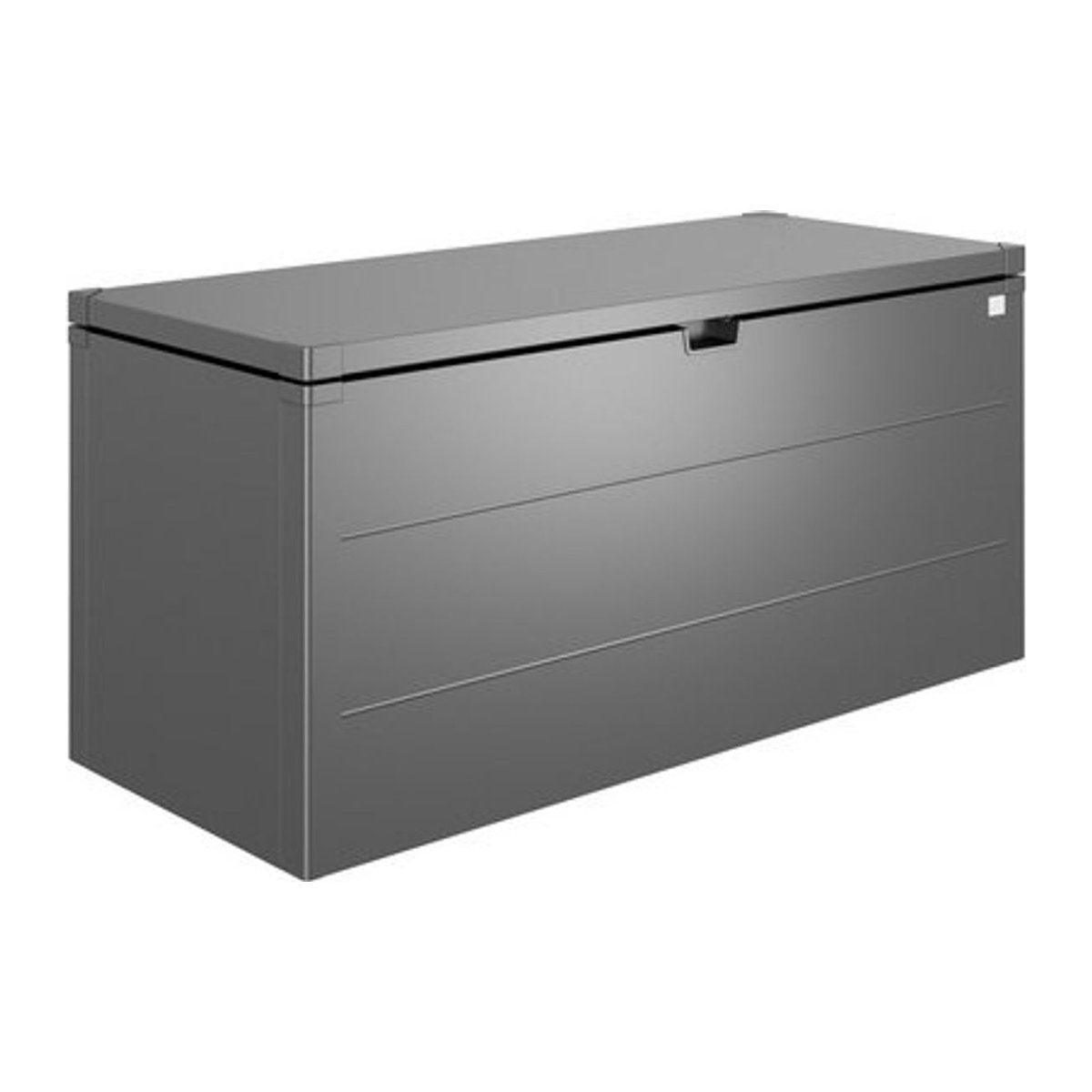 Biohort Auflagen- und Kissenbox Stylebox, dunkelgrau-metallic, B/H/T: 170 x 81 x 70 cm, 680 Liter - Bild 1