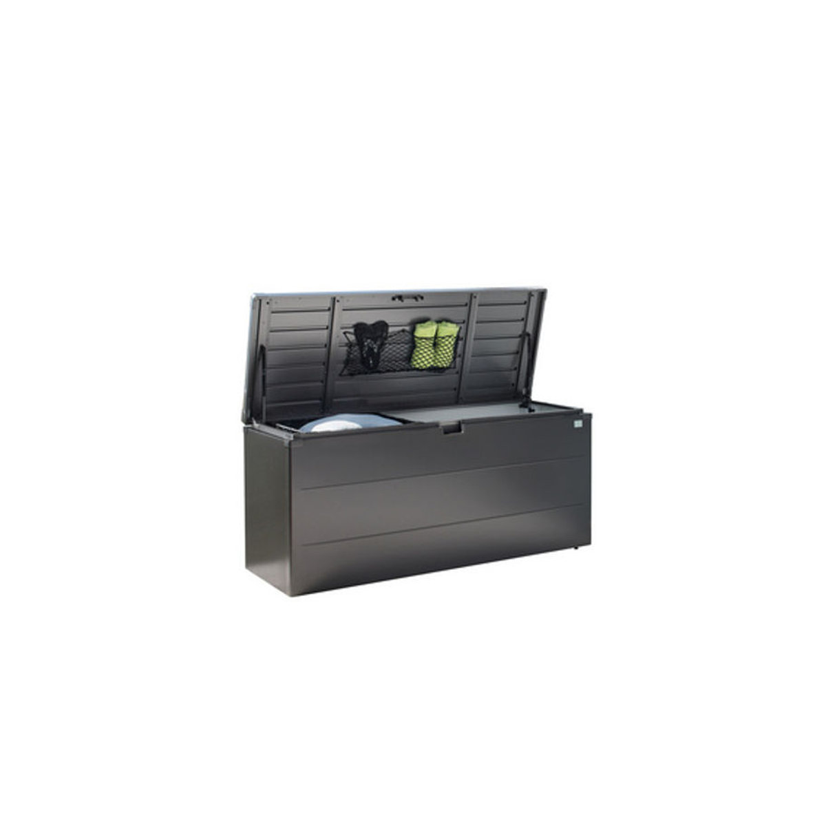 Biohort Auflagen- und Kissenbox Stylebox, dunkelgrau-metallic, B/H/T: 170 x 81 x 70 cm, 680 Liter - Bild 3