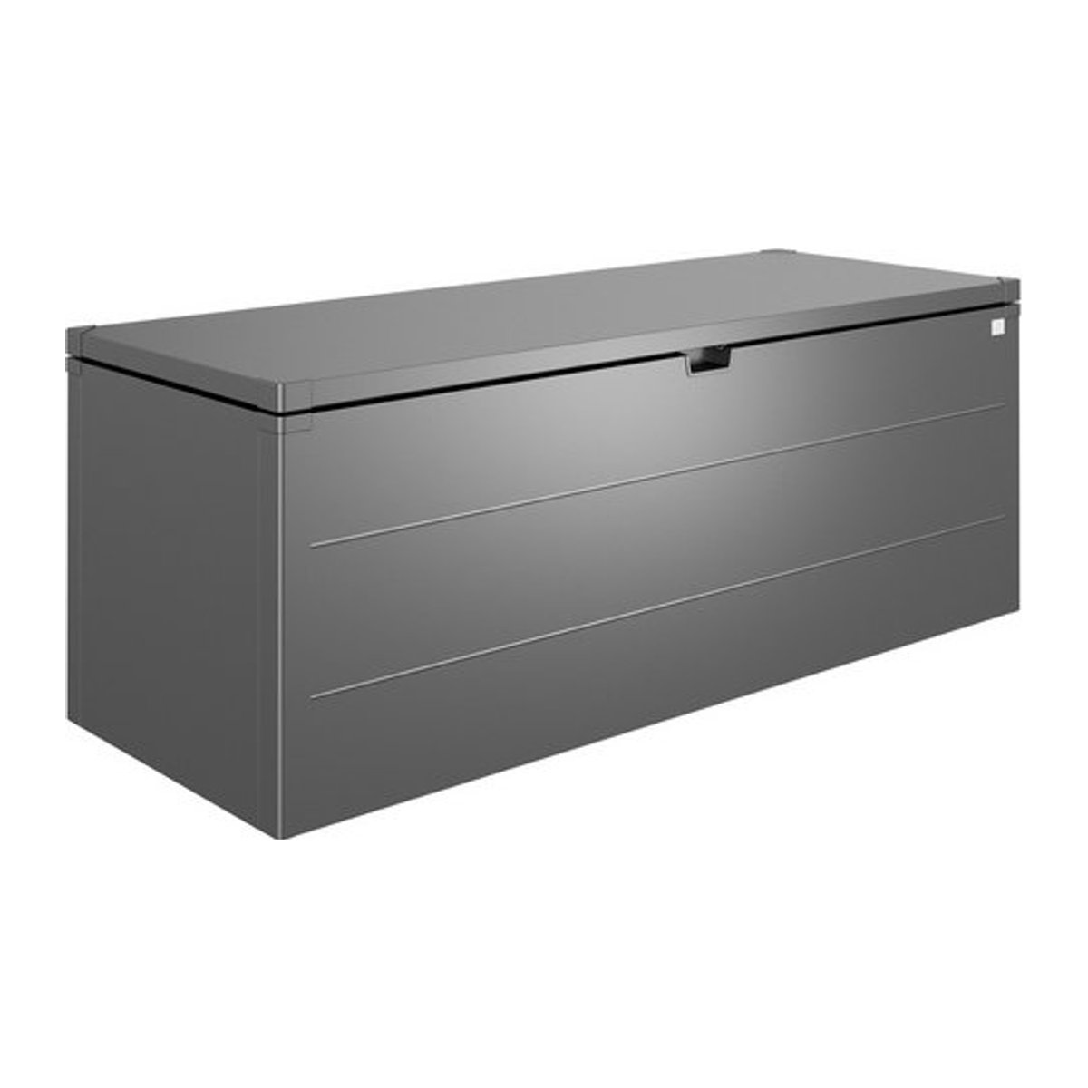 Biohort Auflagen- und Kissenbox Stylebox dunkelgrau-metallic B/H/T: 207 x 81 x 80 cm, 970 Liter - Bild 1