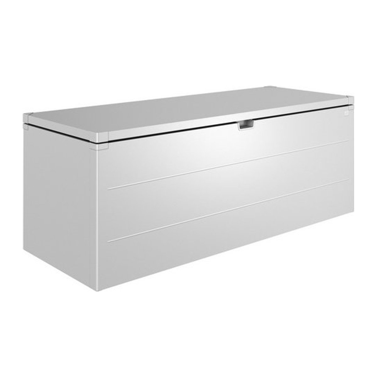 Biohort Auflagen- und Kissenbox Stylebox, Farbe silber-metallic grau, B/H/T: 207 x 81 x 80 cm, 990 l - Bild 1