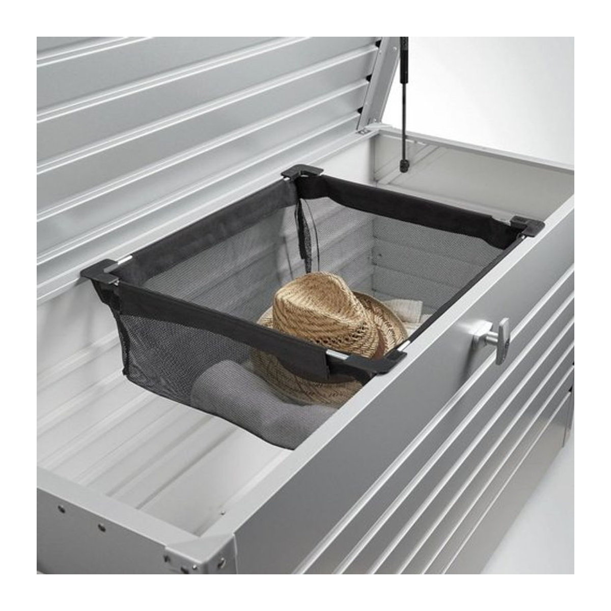 Biohort Einhängesack für Highboard160, Loungebox160 und Freizeitbox130, schwarz, B/H/T: 54,5 x 20 x 50 cm - Bild 1