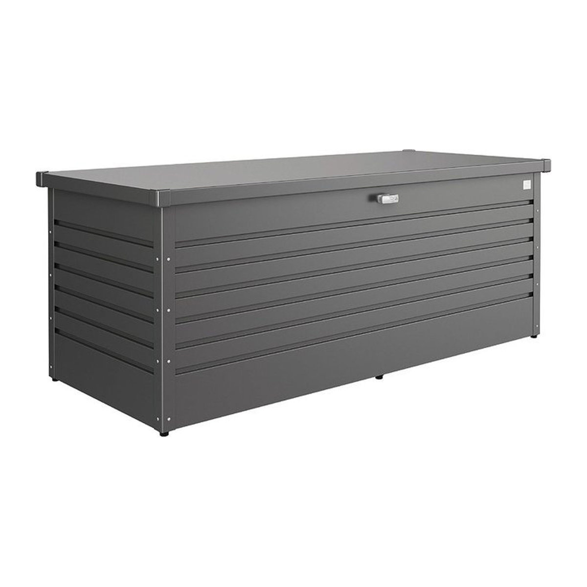Biohort FreizeitBox Aufbewahrungsbox Dunkelgrau-Metallic B/H/T: 181 x 71 x 79 cm - Bild 3