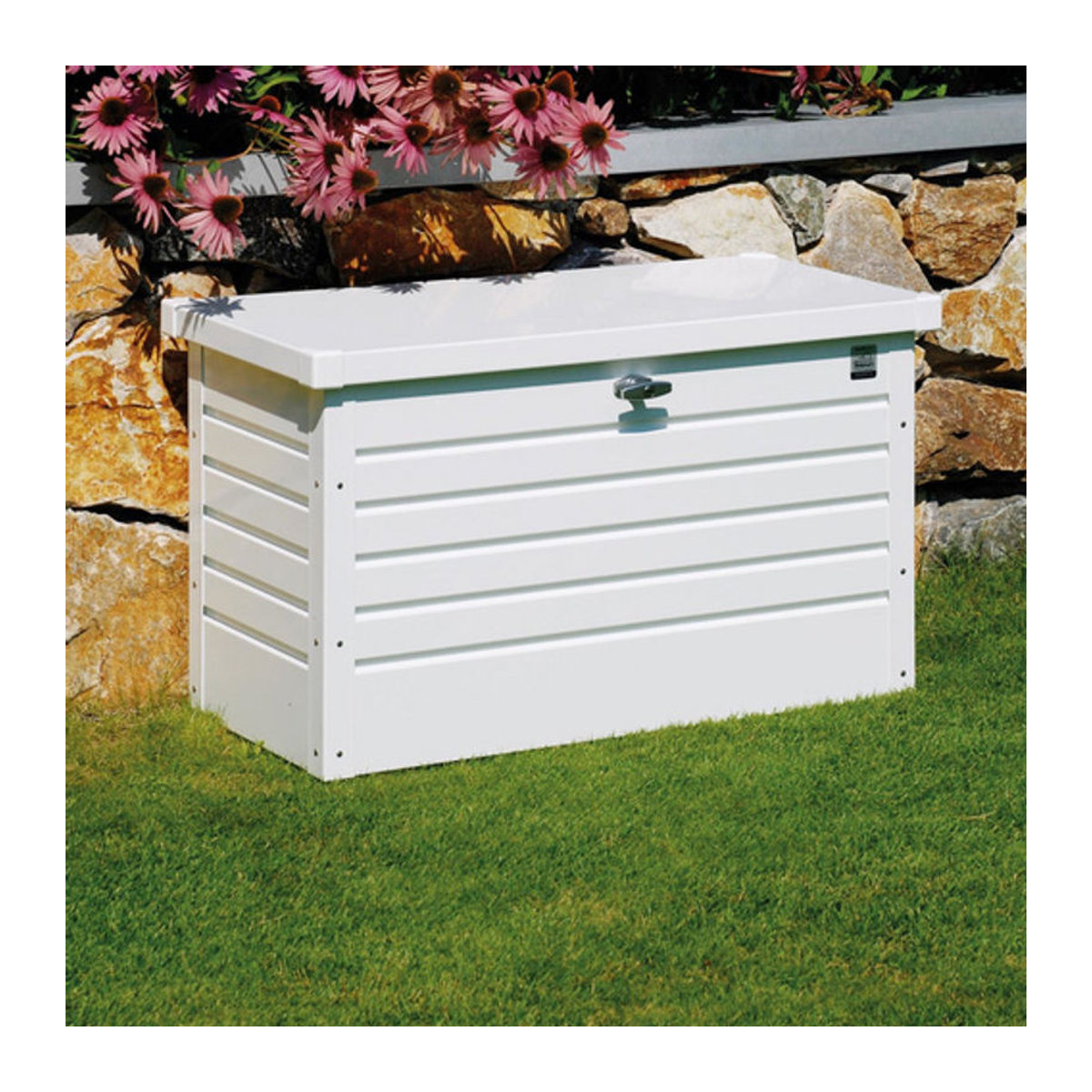 Biohort FreizeitBox Aufbewahrungsbox in Weiß, B/H/T: 101 x 61 x 46 cm - Bild 2