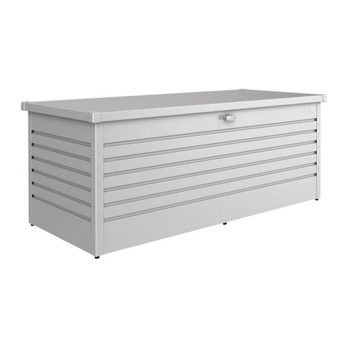 Biohort FreizeitBox Aufbewahrungsbox silber-metallic B/H/T: 181 x 71 x 79 cm - Bild 1