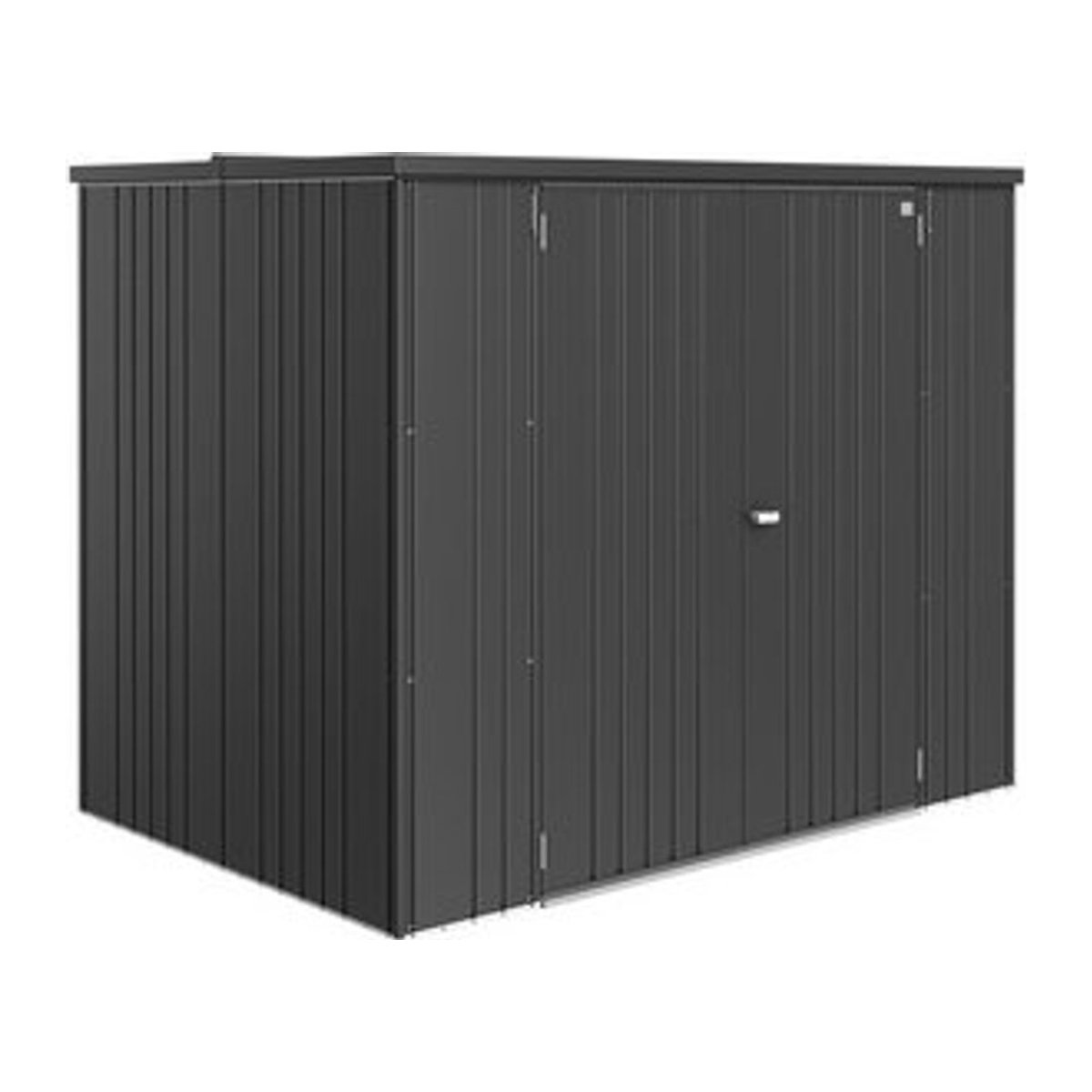 Biohort Geräteschrank Gerätehaus aus Stahl in Dunkelgrau-Metallic B/H/T: 228 x 184 x 155 cm - Bild 1