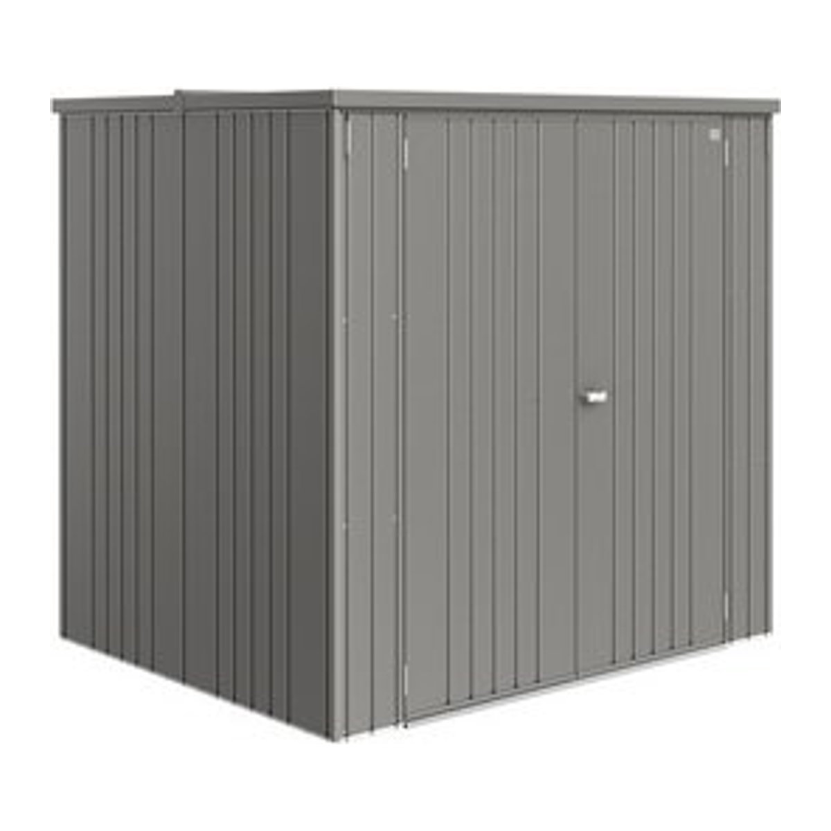 Biohort Geräteschrank Gerätehaus aus Stahl in Quarzgrau-Metallic B/H/T: 192 x 184 x 155 cm - Bild 1