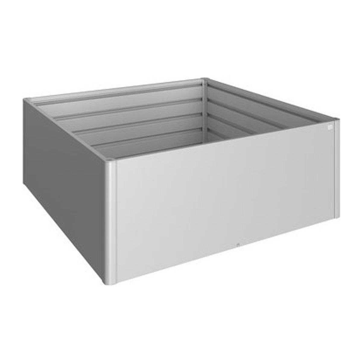 BIOHORT Hochbeet quadratisch silberfarben 2,9 l - Bild 1