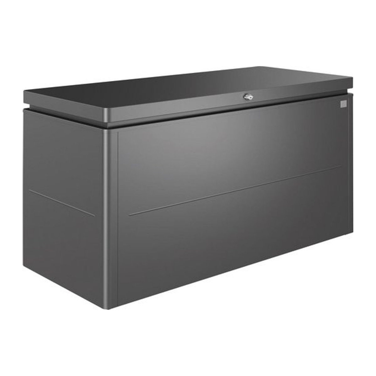 Biohort Loungebox Aufbewahrungsbox Dunkelgrau-Metallic B/H/T: 160 x 83,5 x 70 cm - Bild 1