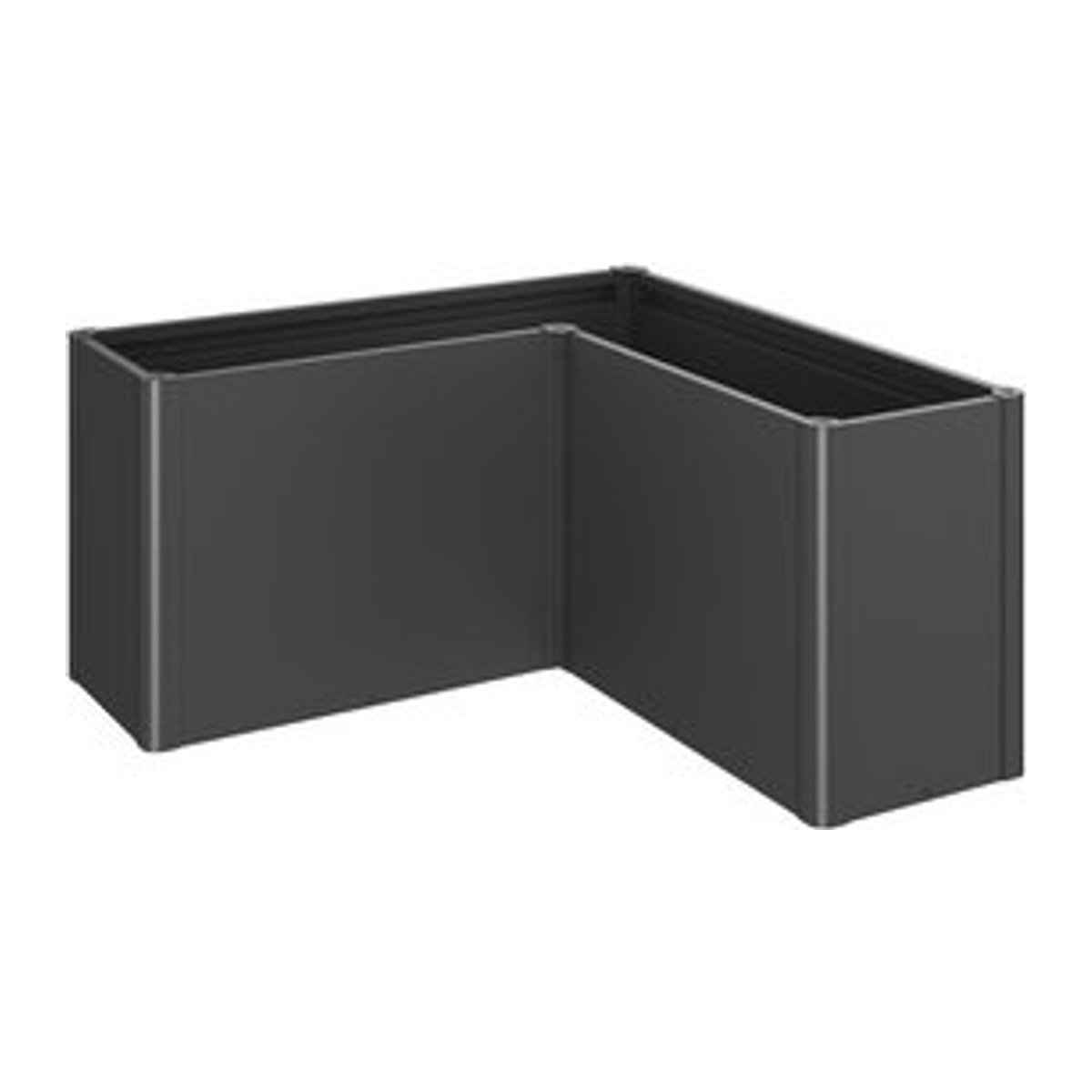 BIOHORT Pflanzbeet Belvedere MAXI aus Metall in Dunkelgrau-Metallic - Bild 1