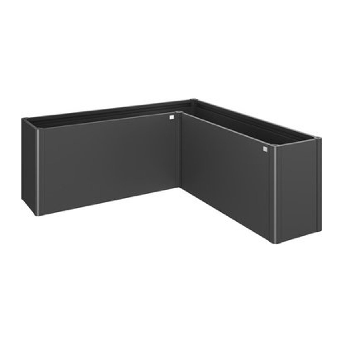 BIOHORT Pflanzbeet Belvedere MAXI aus Metall in Dunkelgrau-Metallic - Bild 1