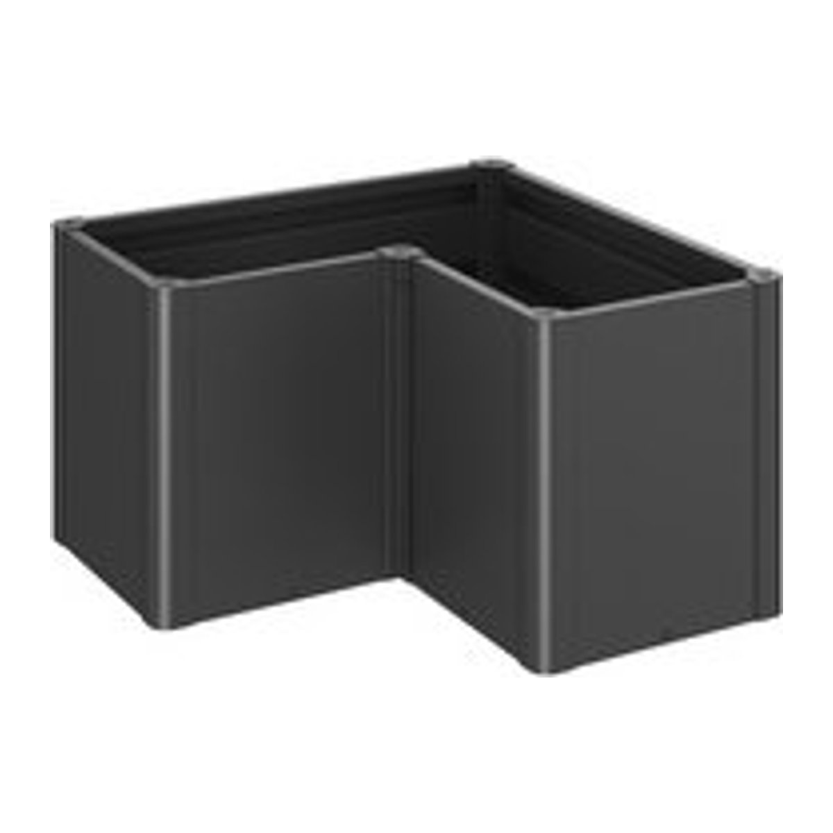 Biohort Pflanzbeet Belvedere MIDI in Dunkelgrau-Metallic aus Metall - Bild 1