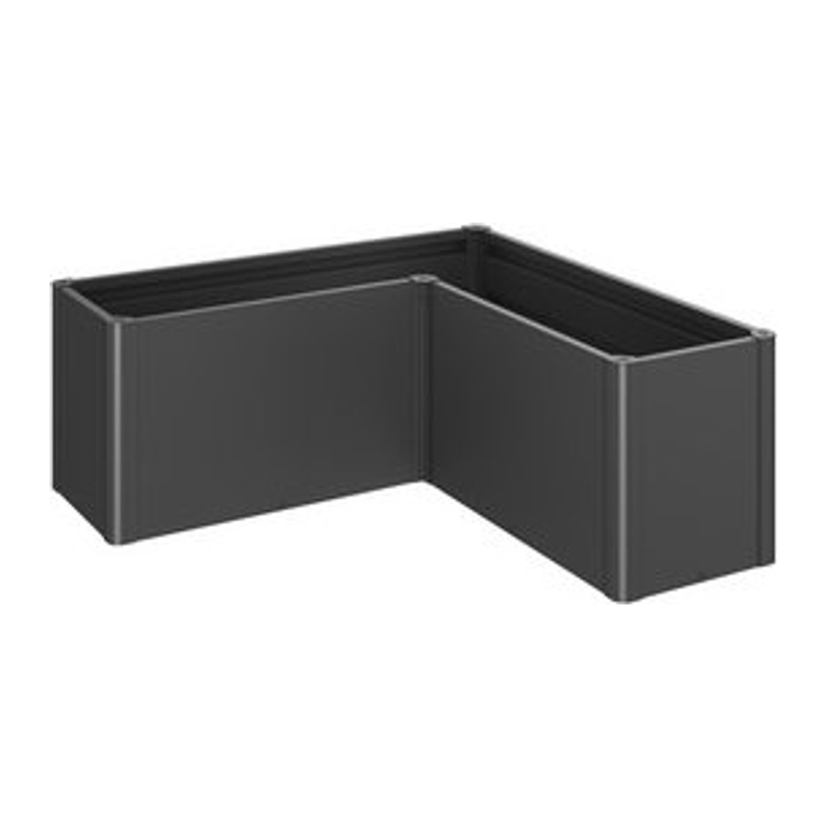 Biohort Pflanzbeet Belvedere MIDI in Dunkelgrau-Metallic aus Metall - Bild 1