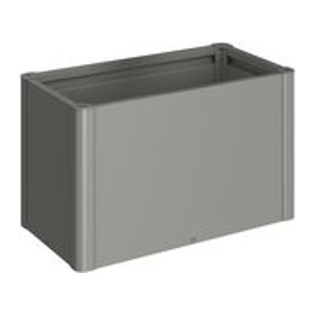 BIOHORT Pflanzbeet Belvedere MIDI in quarzgrau-metallic aus Metall - Bild 1