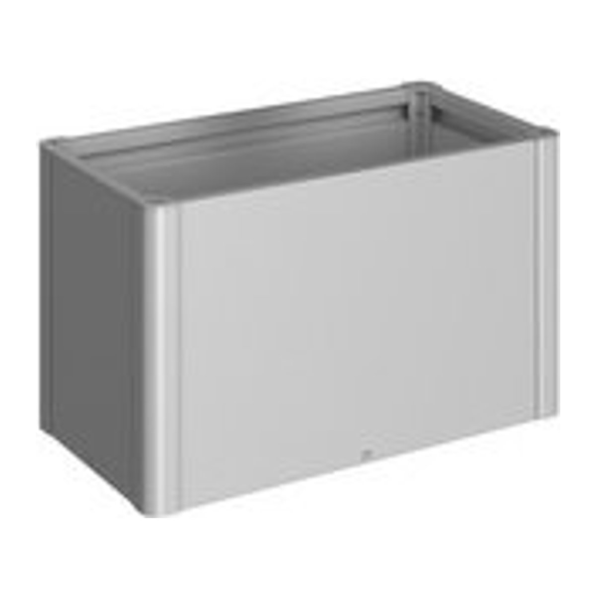 BIOHORT Pflanzbeet Belvedere MIDI in Silber-Metallic aus Metall - Bild 1
