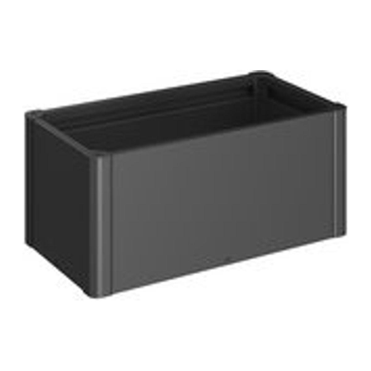 BIOHORT Pflanzbeet Belvedere MINI in Dunkelgrau-Metallic aus Metall - Bild 1