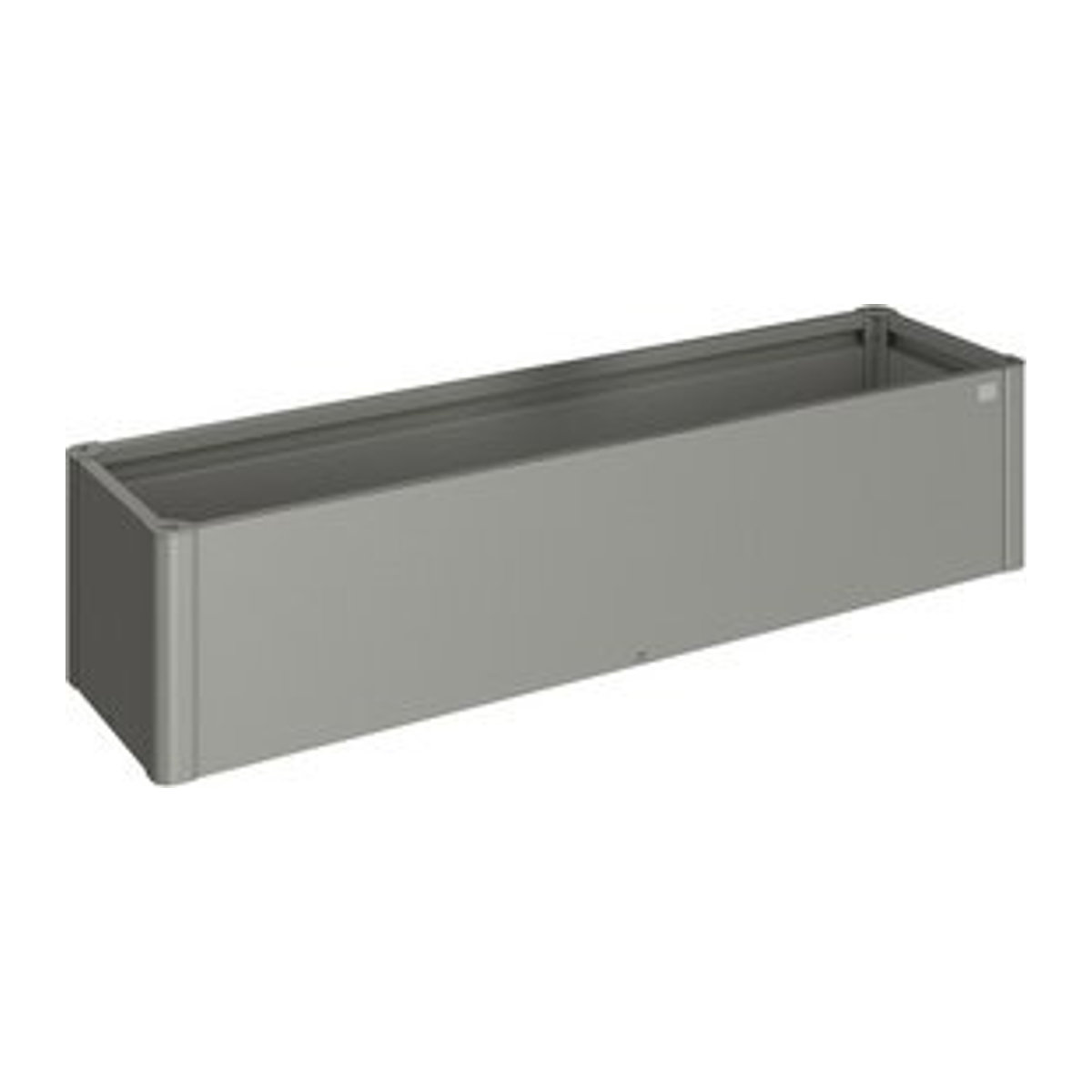 BIOHORT Pflanzbeet Belvedere MINI in quarzgrau-metallic aus Metall - Bild 1